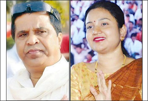 மண்டியா தொகுதி ஜனதாதளம் (எஸ்) வேட்பாளர் யார்? சிவராமேகவுடா- லட்சுமி அஸ்வினி கவுடா இடையே கடும் போட்டி