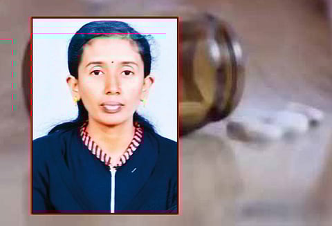 தோட்டக்கலை துறை அலுவலகத்தில் ஒப்பந்த பெண் ஊழியர் தூக்க மாத்திரைகளை தின்று தற்கொலை வங்கிகள் கடன் கொடுக்க மறுத்ததால் விபரீத முடிவு