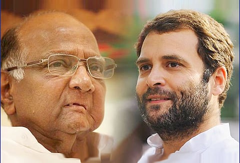 நாடாளுமன்ற தேர்தல் தொகுதி பங்கீடு குறித்து ராகுல் காந்தியுடன் சரத்பவார் ஆலோசனை