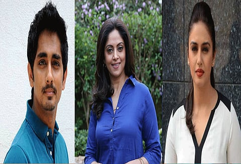 ‘மீ டூ’வுக்கு சித்தார்த், நதியா, ஹூமா குரோஷி ஆதரவு