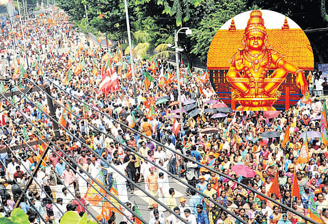 பெண்களை அனுமதிப்பதற்கு எதிர்ப்பு வலுக்கிறது சபரிமலை விவகாரத்தில் சமரச தீர்வு ஏற்படுமா? தேவஸ்தான போர்டு இன்று முக்கிய ஆலோசனை