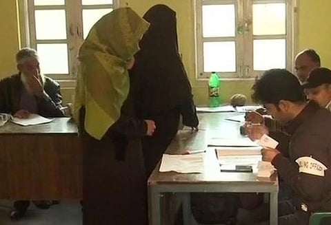 ஜம்மு காஷ்மீர் உள்ளாட்சி தேர்தல் ; பலத்த பாதுகாப்புக்கு மத்தியில் இறுதி கட்ட வாக்குப்பதிவு