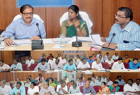 நதிநீர் இணைப்பு திட்ட பணிகளை விரைவுப்படுத்த வேண்டும் முதன்மை செயலாளர் அதுல்மிஸ்ரா உத்தரவு