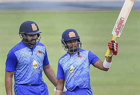 விஜய் ஹசாரே கோப்பை கிரிக்கெட்: இறுதிப்போட்டியில் மும்பை அணி