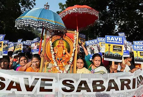 தென்னிந்தியாவின் அயோத்தி சபரிமலை, போராட்டம் நடத்தும் பக்தர்களுக்கு நன்றி -விஷ்வ இந்து பரிஷத்