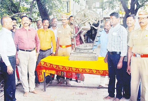 திருவாரூர் தியாகராஜர் கோவிலில் மேலும் 20 நாட்கள் ஆய்வு போலீஸ் ஐ.ஜி. பொன்மாணிக்கவேல் பேட்டி