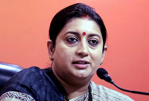 ‘‘வழிபட உரிமை உண்டு; ஆனால் புனிதத்தை கெடுக்க உரிமை இல்லை’’ சபரிமலைக்கு பெண்கள் செல்வது பற்றி ஸ்மிரிதி இரானி கருத்து