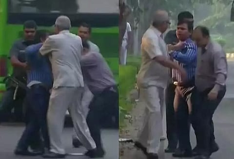 அலோக் வர்மா இல்லம் அருகே சந்தேகத்திற்குரிய வகையில் நடமாடிய 4 பேர் கைது