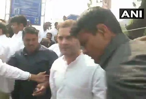 சிபிஐ இயக்குநர் மீதான நடவடிக்கையை கண்டித்து ராகுல் தலைமையில் காங். ஆர்ப்பாட்டம்