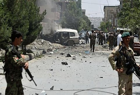 ஆப்கானிஸ்தானில் தலீபான்கள் அட்டூழியம்: கார் குண்டு தாக்குதலில் 7 பேர் பலி