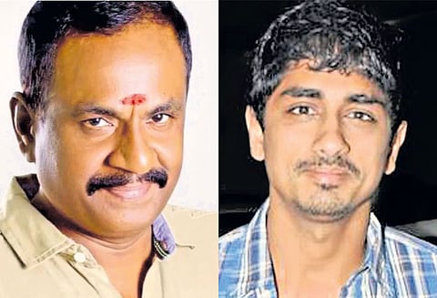 வைரமுத்து – சின்மயி பற்றி சர்ச்சை பேச்சு : நடிகர் மாரிமுத்துவை கண்டித்த சித்தார்த்