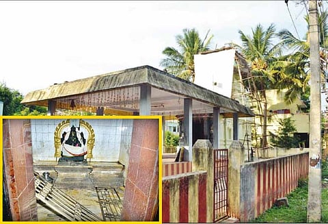 திருவையாறு கோவிலில் ஐம்பொன் விநாயகர் சிலை- கோபுர கலசம் கொள்ளை : மர்ம நபர்களுக்கு வலைவீச்சு