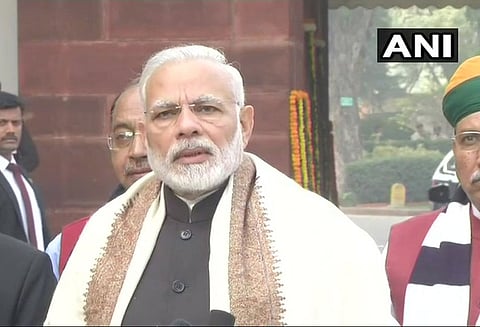 இரும்பு மனிதர் வல்லபாய் படேலுக்கு தலை வணங்க வேண்டும்: பிரதமர் மோடி டுவிட்