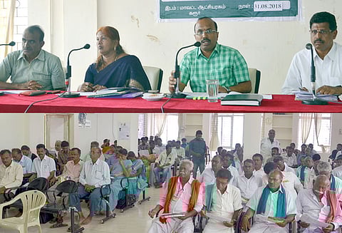 கரூரில் சாயக்கழிவால் பாதிக்கப்பட்ட விவசாயிகளுக்கு உரிய இழப்பீடு வழங்க வேண்டும்