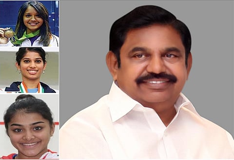 ஆசிய விளையாட்டுப்போட்டி: வெள்ளிப் பதக்கம் வென்ற தமிழக வீராங்கனைகளுக்கு தலா ரூ.30 லட்சம் ஊக்கத்தொகை - முதல்வர் பழனிசாமி அறிவிப்பு