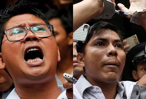 பத்திரிகையாளர்களுக்கு 7 ஆண்டுகள் சிறை தண்டனை விடுதலை செய்ய ஐ.நா.சபை வலியுறுத்தல்