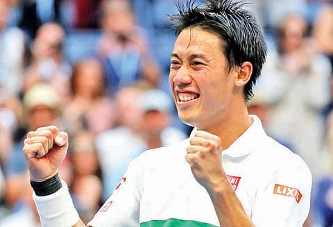 அமெரிக்க ஓபன் டென்னிஸ்: அரைஇறுதியில் ஜோகோவிச், நிஷிகோரி