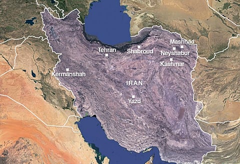 ஈரானில் நிலநடுக்கம் இடிபாடுகளில் சிக்கி பெண் பலி