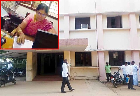 ரூ.20 ஆயிரம் லஞ்சம் வாங்கிய புதுக்கோட்டை பெண் சார் பதிவாளர் கைது