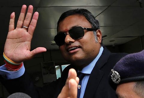 கார்த்தி சிதம்பரத்தை கைது செய்ய விதிக்கப்பட்ட தடையை நீக்க கோரி அமலாக்கத்துறை நீதிமன்றத்தில் முறையீடு