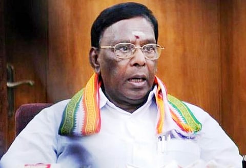 எம்.எல்.ஏ.க்களுக்கு சம்பள உயர்வு வழங்க வேண்டும் நாராயணசாமி தலைமையில் நடந்த கூட்டத்தில் வலியுறுத்தல்