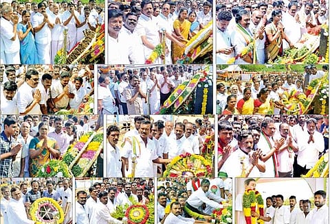 பரமக்குடியில் இமானுவேல் சேகரன் நினைவு தினம் அரசியல் கட்சியினர் அஞ்சலி