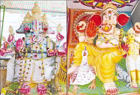 அரியலூர் மாவட்டத்தில் விநாயகர் சிலைகள் வைத்து வழிபாடு