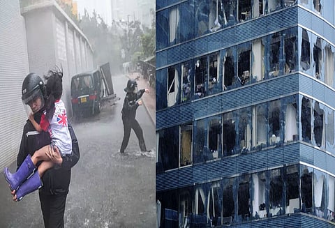 பிலிப்பைன்சை தொடர்ந்து சீனாவை பந்தாடிய மங்குட் புயல்