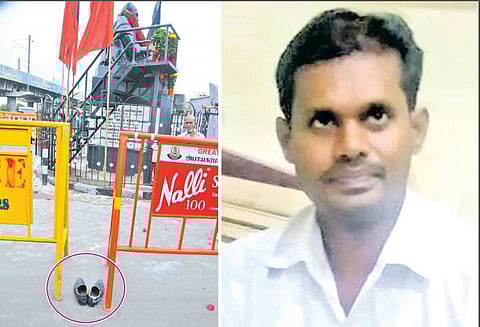 பெரியார் சிலை மீது காலணி வீசிய வழக்கறிஞர் ஜெகதீசன் மீது குண்டர் சட்டத்தில் நடவடிக்கை