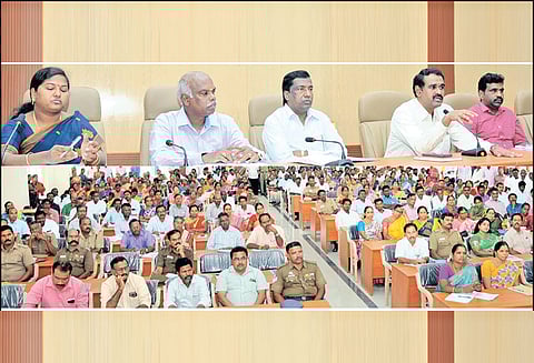 காஞ்சீபுரம் மாவட்டத்தில் வெள்ள தடுப்பு நடவடிக்கைகள் குறித்த ஆலோசனை கூட்டம்