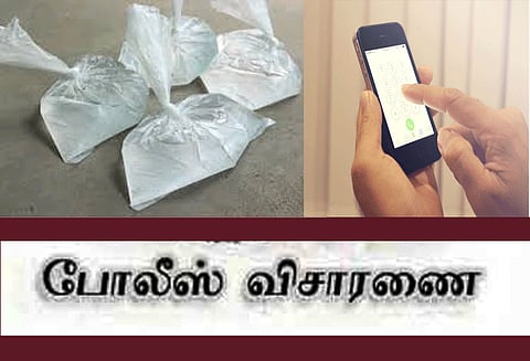 செல்போன் மூலம் பாக்கெட் சாராயம் விற்பனை - போலீஸ் விசாரணையில் அதிர்ச்சி தகவல்