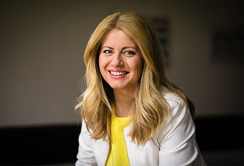 முதன்முதலாக சுலோவாகியா நாட்டின் அதிபராக பெண் தேர்வு