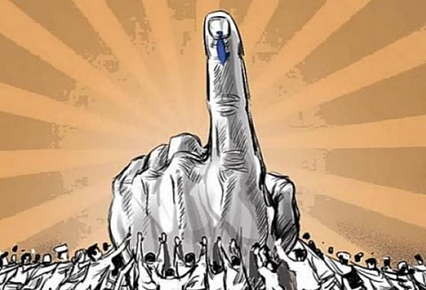 மனைவியால் பாதிக்கப்படும் கணவருக்கு ஆதரவாக போராடுவேன்; சுயேட்சை வேட்பாளர் நூதன பிரசாரம்