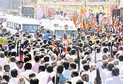‘இந்தியாவிலேயே கட்டப்பஞ்சாயத்து செய்யும் ஒரே கட்சி தி.மு.க. தான்’ எடப்பாடி பழனிசாமி கடும் தாக்கு