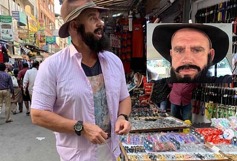 மாறுவேடத்தில் தி நகரில் ஷாப்பிங் செய்த ஹைடன்