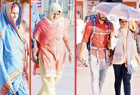 திருச்சியில் தேர்தல் பிரசாரத்தை முடக்கும் வெயில்