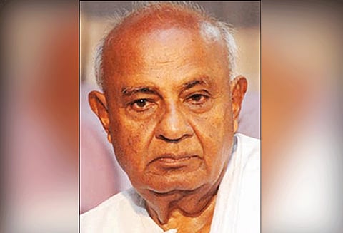 கர்நாடகத்தில் நாளை முதல் நானும், சித்தராமையாவும் இணைந்து கூட்டு பிரசாரம் தேவேகவுடா பேட்டி