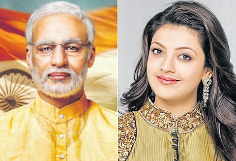 மோடி படத்தை பாராட்டிய காஜல் அகர்வாலுக்கு எதிர்ப்பு