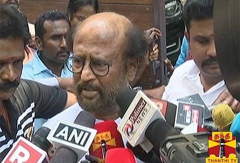 பாஜக தேர்தல் அறிக்கையில் நதிகள் இணைப்பு -ரஜினிகாந்த் வரவேற்பு