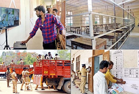 கோவை மாவட்டத்தில், தேர்தல் பாதுகாப்பு பணியில் 5 ஆயிரம் போலீசார்