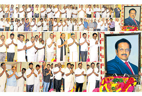 6-ம் ஆண்டு நினைவு தினம்: டாக்டர் பா.சிவந்தி ஆதித்தனார் நினைவு இல்லத்தில் தலைவர்கள் அஞ்சலி