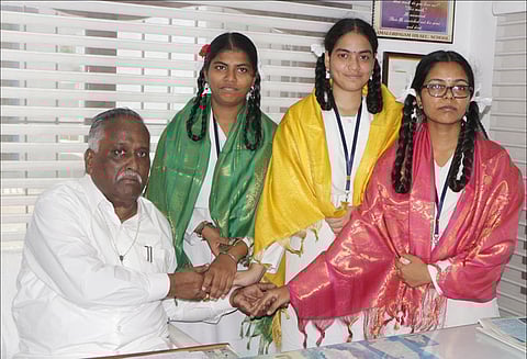 பிளஸ்-2 தேர்வில் 618 பேர் வெற்றி: 24-வது ஆண்டாக 100 சதவீதம் தேர்ச்சி அமலோற்பவம் பள்ளி சாதனை