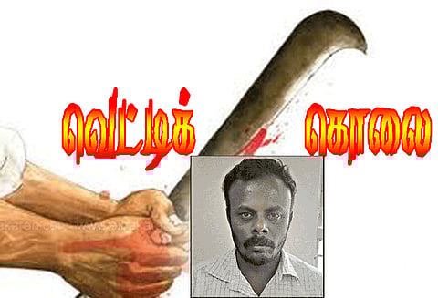 உத்தமபாளையம் அருகே இரட்டைக்கொலை: மனைவி, மாமியாரை வெட்டிக் கொன்ற கூலித்தொழிலாளி