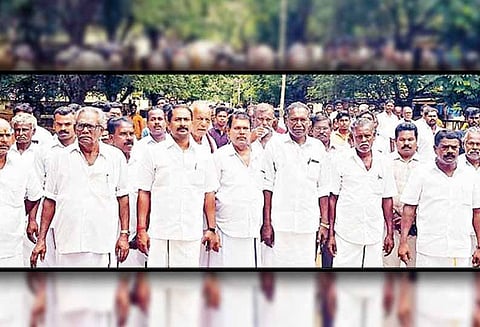 சர்ச்சை ஆடியோ வெளியான விவகாரம், கலெக்டர் அலுவலகத்தில் முத்தரையர் சங்கத்தினர் முற்றுகையிட்டு மனு