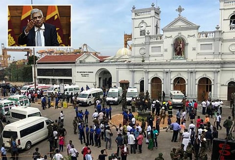 இலங்கை சம்பவம்: நியூசிலாந்து மசூதி தாக்குதலுக்கு பழிவாங்க நடத்தப்பட்டது - முதல்கட்ட விசாரணையில் தெரிய வந்ததாக மந்திரி தகவல்