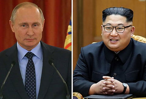 ரஷியாவுக்கு ரெயிலில் சென்றார், வடகொரிய தலைவர் அதிபர் புதினுடன் முதல் சந்திப்பு