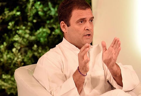 ராகுல்காந்தி பயணித்த விமானத்தில் என்ஜின் கோளாறு