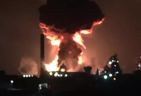 இங்கிலாந்தில் டாடா இரும்பு உருக்காலையில் விபத்து 2 தொழிலாளர்கள் காயம்