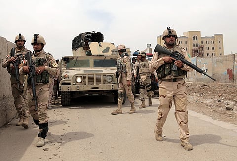 ஈராக்கில் ராணுவம் அதிரடி 16 ஐ.எஸ். பயங்கரவாதிகள் கொன்று குவிப்பு