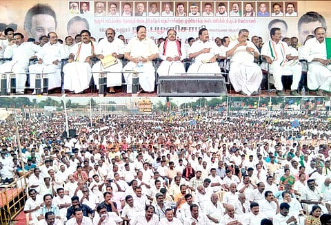 சூலூர் தொகுதி இடைத்தேர்தல், தி.மு.க. வேட்பாளரை அதிக வாக்குகள் வித்தியாசத்தில் வெற்றி பெற செய்ய வேண்டும் - துரைமுருகன் பேச்சு